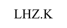 Mark drawing for LHZ.K