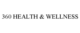 Mark drawing for 360 HEALTH & WELLNESS