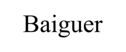 Mark drawing for BAIGUER