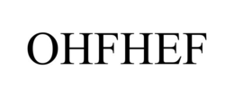 Mark drawing for OHFHEF