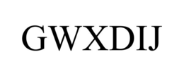 Mark drawing for GWXDIJ