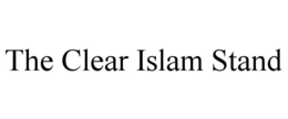 Mark drawing for THE CLEAR ISLAM STAND