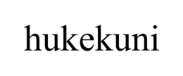 Mark drawing for HUKEKUNI
