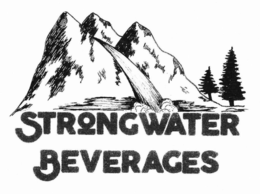 Mark drawing for STRONGWATER BEVERAGES