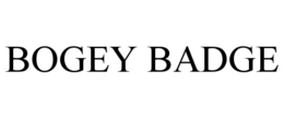 Mark drawing for BOGEY BADGE