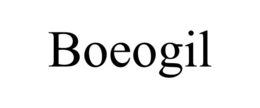Mark drawing for BOEOGIL