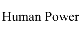 Mark drawing for HUMAN POWER