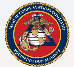 Mark drawing for MARINE CORPS SYSTEMS COMMAND EQUIPPING OUR MARINES SEMPER FIDELIS