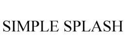 Mark drawing for SIMPLE SPLASH