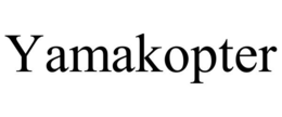 Mark drawing for YAMAKOPTER