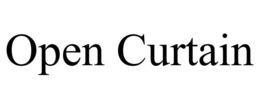 Mark drawing for OPEN CURTAIN