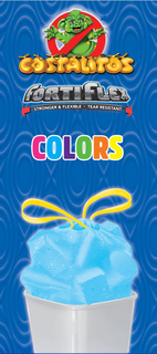 Mark drawing for COSTALITOS FORTIFLEX STRONGER & FLEXIBLE TEAR RESISTANT COLORS