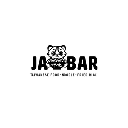 Mark drawing for JA BAR TAIWANESE FOOD · NOODLE · FRIED RICE