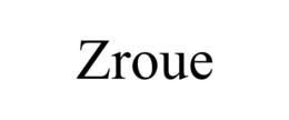 Mark drawing for ZROUE