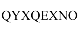 Mark drawing for QYXQEXNO
