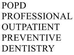 Mark drawing for POPD PROFESSIONAL OUTPATIENT PREVENTIVE DENTISTRY