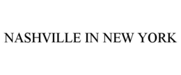Mark drawing for NASHVILLE IN NEW YORK