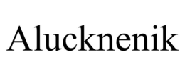 Mark drawing for ALUCKNENIK