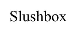 Mark drawing for SLUSHBOX