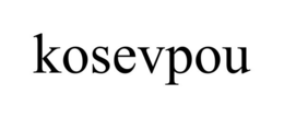 Mark drawing for KOSEVPOU