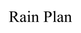 Mark drawing for RAIN PLAN
