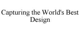 Mark drawing for CAPTURING THE WORLD'S BEST DESIGN