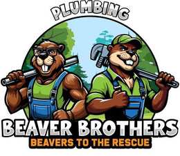 Mark drawing for PLUMBING BEAVER BROTHERS BEAVERS TO THE RESCUE