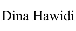 Mark drawing for DINA HAWIDI