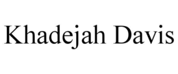 Mark drawing for KHADEJAH DAVIS