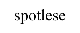 Mark drawing for SPOTLESE