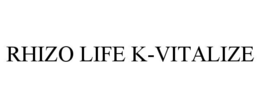 Mark drawing for RHIZO LIFE K-VITALIZE