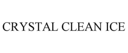 Mark drawing for CRYSTAL CLEAN ICE