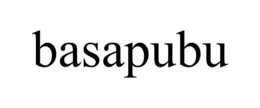 Mark drawing for BASAPUBU