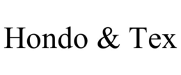 Mark drawing for HONDO & TEX