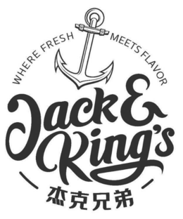 Mark drawing for WHERE FRESH MEETS FLAVOR JACK & KING'S