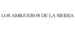 Mark drawing for LOS AMIGUEROS DE LA SIERRA