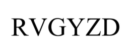 Mark drawing for RVGYZD
