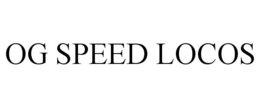 Mark drawing for OG SPEED LOCOS