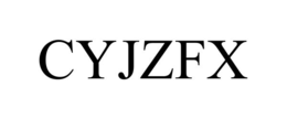 Mark drawing for CYJZFX