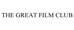 Mark drawing for THE GREAT FILM CLUB