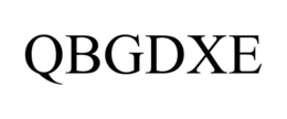 Mark drawing for QBGDXE