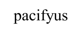 Mark drawing for PACIFYUS