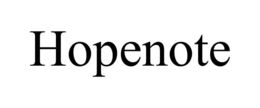 Mark drawing for HOPENOTE