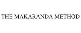 Mark drawing for THE MAKARANDA METHOD