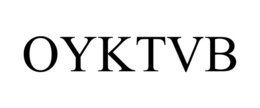 Mark drawing for OYKTVB