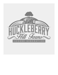 Mark drawing for HUCKLEBERRY HILL FARMS SECOND GENERATION