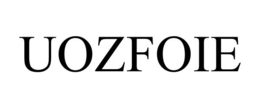 Mark drawing for UOZFOIE