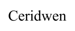 Mark drawing for CERIDWEN