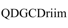 Mark drawing for QDGCDRIIM