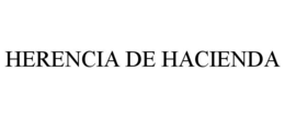 Mark drawing for HERENCIA DE HACIENDA
